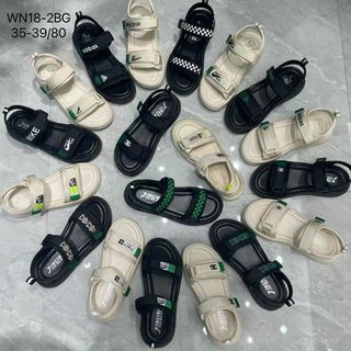 Dép sandal nữ đi học quai ngang đẹp WN18