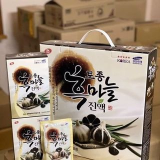 Nước Uống Tỏi Đen Đông Trùng Hạ Thảo Taewoong Hàn Quốc (70ml x 30 Gói)