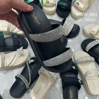 Dép nữ thời trang đế bánh mỳ êm chân WN18