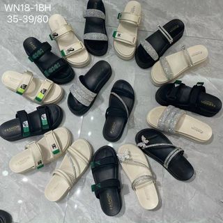 Dép nữ thời trang đế bánh mỳ êm chân WN18