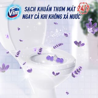 VIÊN TẨY BỒN CẦU VIM POWER 5 HƯƠNG VALENDER