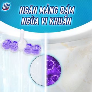 VIÊN TẨY BỒN CẦU VIM POWER 5 HƯƠNG VALENDER