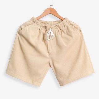 Quần short nam nhung tăm form regular trẻ trung cá tính