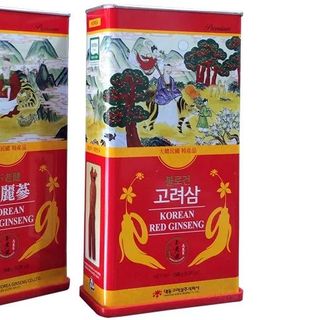 Hồng sâm củ khô hộp thiếc 150g Pocheon Hàn Quốc