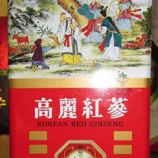 Hồng sâm củ khô hộp thiếc 150g Pocheon Hàn Quốc