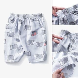 Quần đùi nam cartoon mặc nhà Quần short đi biển thoải mái