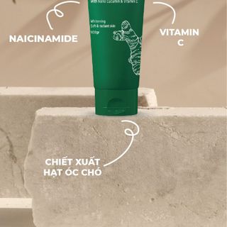 Gel tẩy da chết OVA Bio Scrub giảm mụn chiết xuất nghệ làm hồng hào làn da - Hộp 100gr
