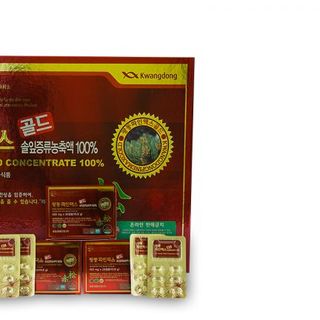 Viên tinh dầu thông đỏ Kwangdong 120 viên cao cấp
