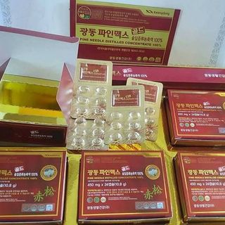 Viên tinh dầu thông đỏ Kwangdong 120 viên cao cấp