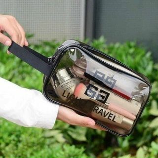 Set 3 túi trong suốt đựng đồ, mỹ phẩm du lịch thời trang giá sỉ
