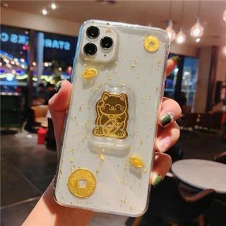 Miếng dán mèo thần tài