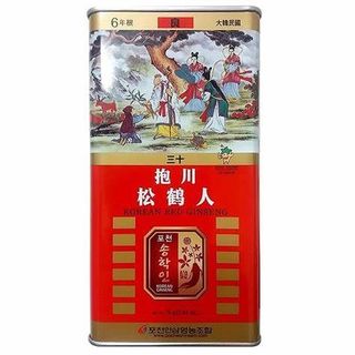 Hồng sâm củ khô hộp thiếc 300g Pocheon Hàn Quốc