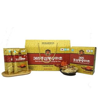 Nước Hồng Sâm Đông Trùng Hạ Thảo 365 Hộp 20 gói