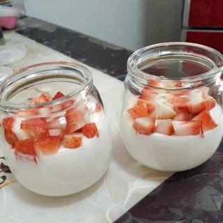 HŨ LÀM SỮA CHUA THỦY TINH 200ML
