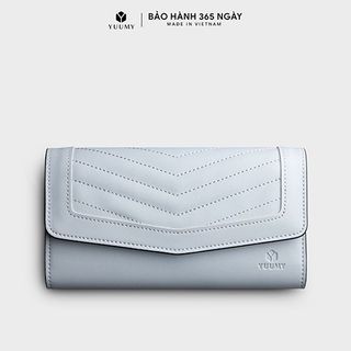 Ví da nữ cầm tay nắp gập Yuumy Seasand YV66 nhiều màu