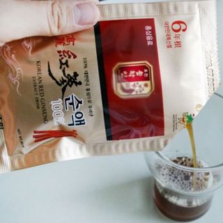 Nước hồng sâm nguyên chất 100 Pocheon Hàn Quốc 30 gói x 80ml