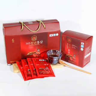 Nước Hồng Sâm Nhung Hươu Linh Chi 365 Hộp 20 gói