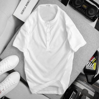 Áo thun nam trơn cổ tròn cao cấp hàng hiệu Litaia áo phông nam mặc mát chất đẹp mẫu hot ATB