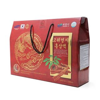 Nước Hồng Sâm Linh chi Pocheon Hàn Quốc Hộp 30 gói x 80ml