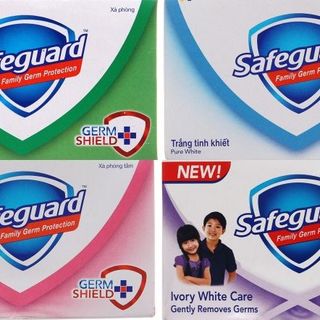 Cục xà bông Safeguard Pure White diệt khuẩn 130g