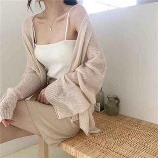 ÁO KHOÁC ĐI BIỂN CARDIGAN MỎNG