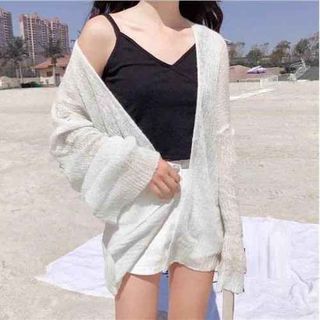 ÁO KHOÁC ĐI BIỂN CARDIGAN MỎNG