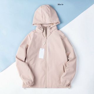 ÁO GIÓ NỮ PHỐI CHỮ DỌC CHỐNG NƯỚC
