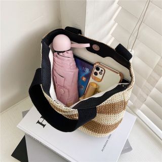 Túi vantage kẻ sọc