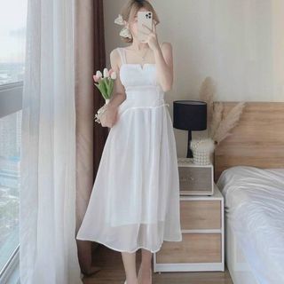 ĐẦM VOAN TRẮNG QUYẾN RŨ, DỄ THƯƠNG
