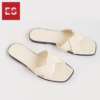 DÉP THỜI TRANG ĐẾ BẰNG QUAI CHÉO