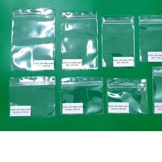 Bảng tên nhựa dẻo dọc 65x115mm Kingstar