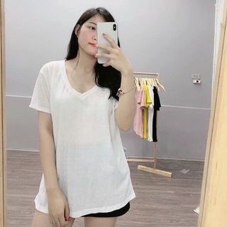 ÁO THUN NỮ CỔ TIM