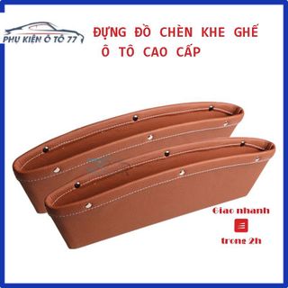 Túi để đồ kẹp khe ghế ô tô da cao cấp - Túi da chèn khe ghế xe hơi cao cấp KHO SỈ TOÀN QUỐC giá sỉ