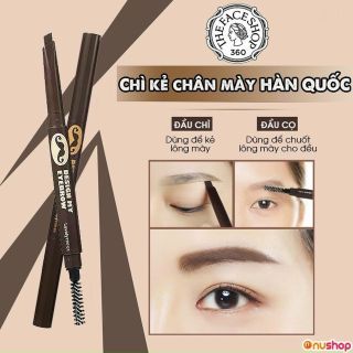 Chì râu kẻ mày 2 đầu TFS