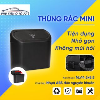 Thùng Rác Mini Để Xe Ô Tô - Hộp Chứa Rác Văn Phòng - Siêu Gọn - Chất Lượng Cao KHO SỈ TOÀN QUỐC giá sỉ