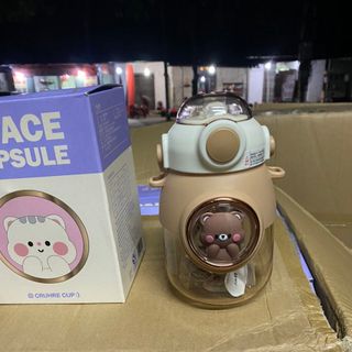 Bình Nước Họa Tiết Hoạt Hình Đáng Yêu Dành Cho Bé