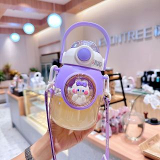 Bình Nước Họa Tiết Hoạt Hình Đáng Yêu Dành Cho Bé