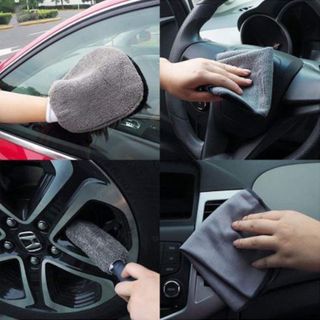Bộ Dụng Cụ 5 Món Vệ Sinh Xe Hơi,Ô Tô Chuyên Dụng Siêu Mềm, Bảo Vệ Sơn Xe KHO SỈ TOÀN QUỐC