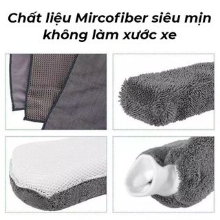 Bộ Dụng Cụ 5 Món Vệ Sinh Xe Hơi,Ô Tô Chuyên Dụng Siêu Mềm, Bảo Vệ Sơn Xe KHO SỈ TOÀN QUỐC