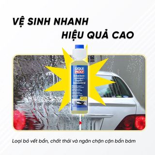 Dung Dịch Vệ Sinh Kính Trước Xe Ô Tô - Vệ Sinh Sạch Bụi Bẩn, Côn Trùng (250ml) KHO SỈ TOÀN QUỐC