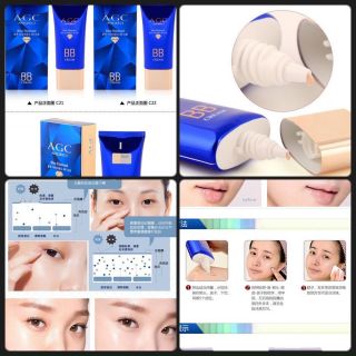 Kem BB cream AGC xanh và đỏ