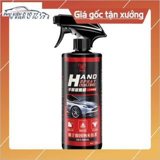 Chai xịt đánh bóng nội thất công nghệ nano và làm sạch, làm sạch nội thất ô tô, chai vệ sinh đồ da,tân trang cao su,nhua