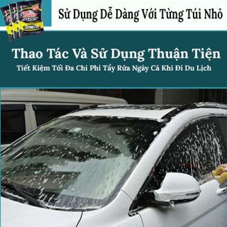 Túi Bột Rửa Xe Ô Tô Car Shampoo Powder - Bột Vệ Sinh Xe Đánh Bay Vết Bẩn Hiệu Quả KHO SỈ TOÀN QUỐC