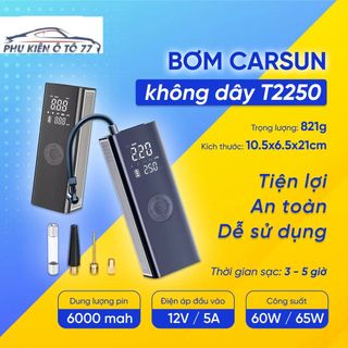 Bơm Lốp Xe Ô Tô Cầm Tay Mini - Đa Năng, Dễ Sử Dụng - Dung Lượng Pin 6000mah KHO SỈ TOÀN QUỐC giá sỉ