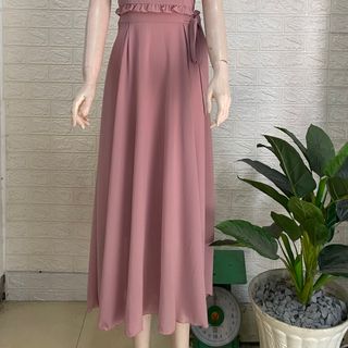 ĐẦM MAXI BÈO EO CỔ V – DT1722-175
