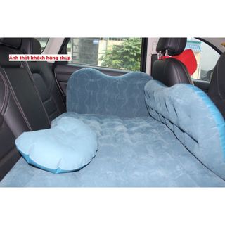 Giường Nệm Hơi Ô Tô Cao Cấp - Đệm Ô Tô Cho Xe 5,7 Chỗ - Phiên Bản Chống Nóng Lưng - [Tặng Kèm Bơm Nệm Cao Cấp]