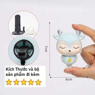 Nước Hoa Kẹp Khe Điều Hòa Ô Tô Hình Hươu Dễ Thương - Tinh Dầu Nước Hoa Trang Trí Xe Hơi KHO SỈ TOÀN QUỐC
