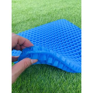 Đệm gel silicon 3D lót ghế văn phòng, ô tô, xe máy, thoáng khí siêu êm nâng đỡ lưng, cột sống KHO SỈ TOÀN QUỐC