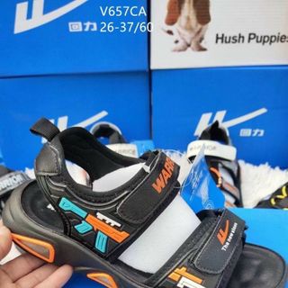 Sandal trẻ em quai ngang đế cao su mềm V657 giá sỉ