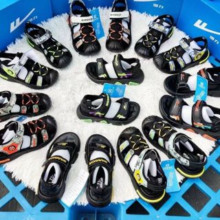 Sandal trẻ em quai ngang đế cao su mềm V657